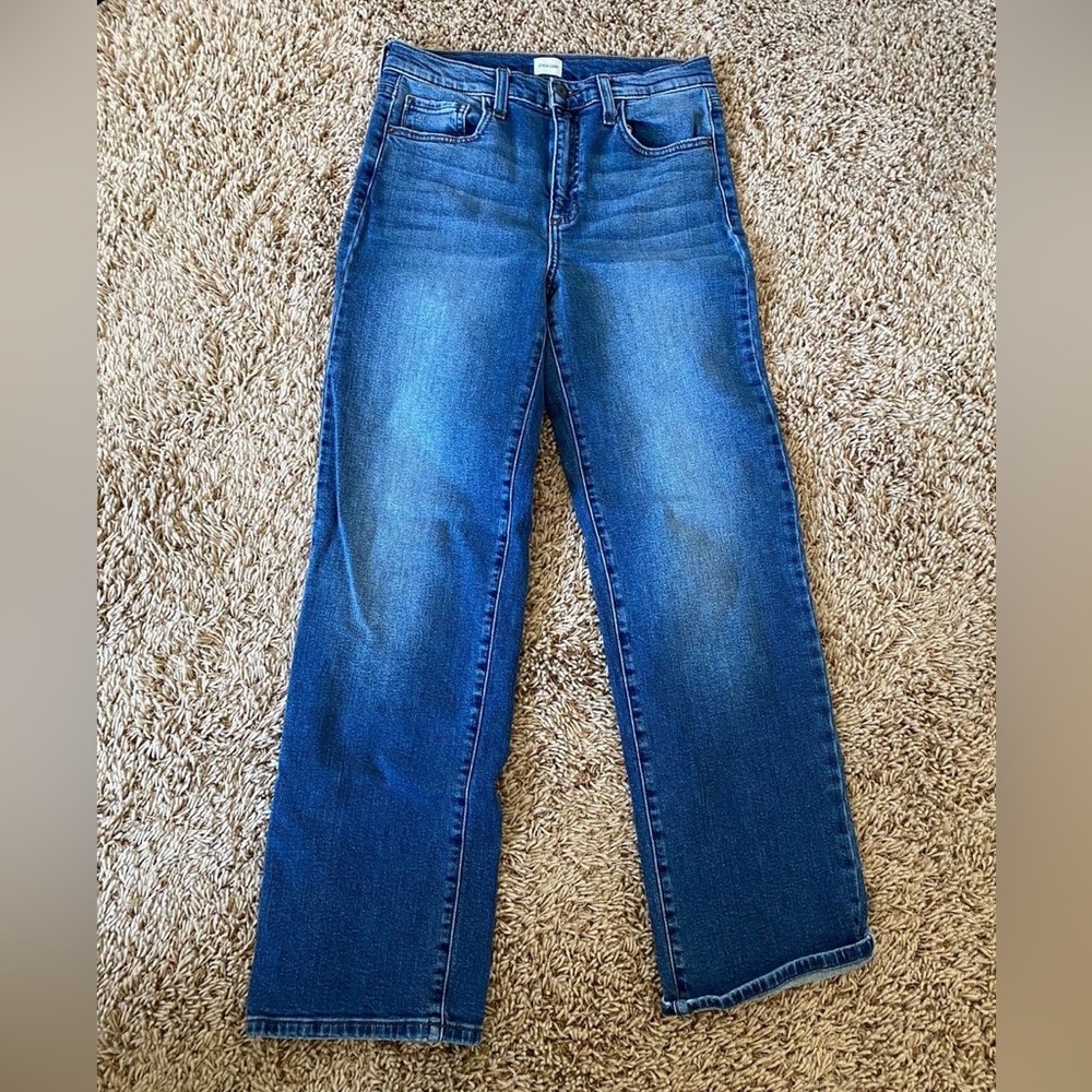 Straight leg jeans